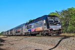 NJT 4501 on a westbound X train